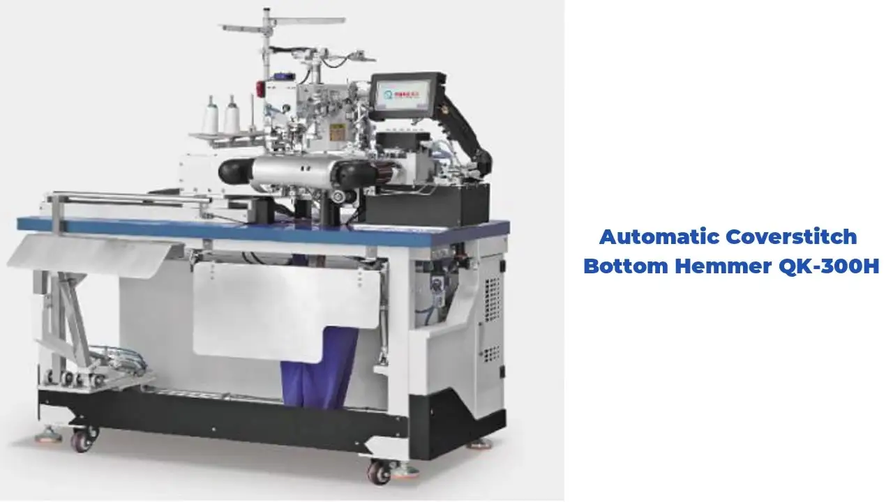 Automatic Coverstitch Bottom Hemmer QK-300H 1