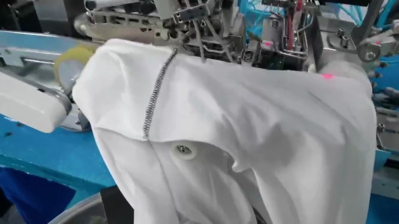 Automatic Round Collar Machine QK-343-3H 2