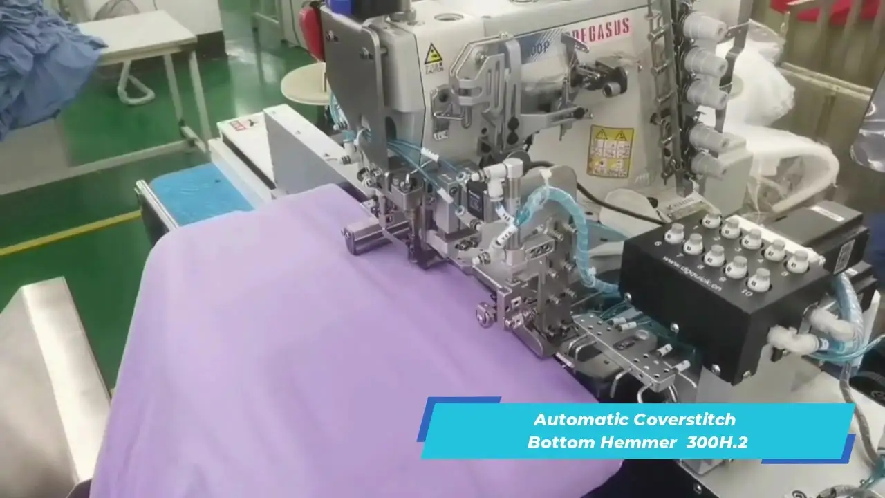 2023 hot sale Automatic coverstitch bottom hemmer -300H.2 1