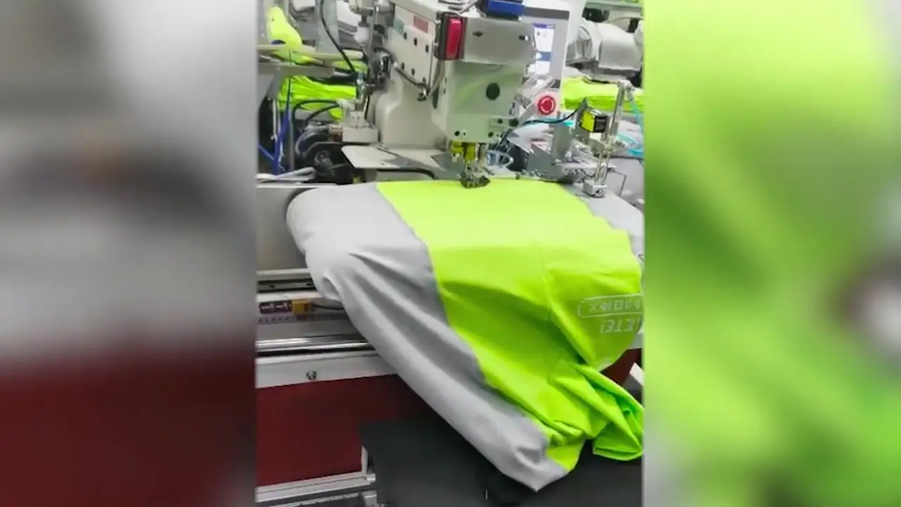 Automatic Coverstitch Bottom Hemmer Model QK-300-3 1