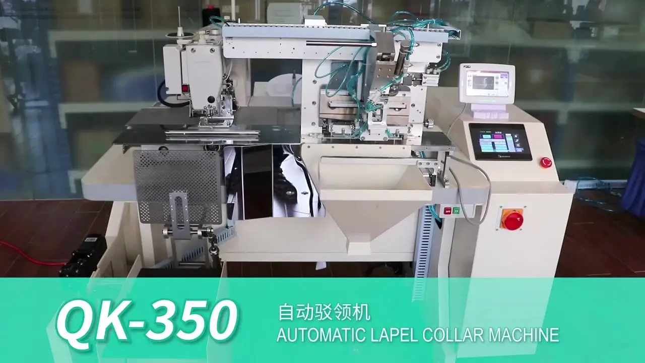 Automatic lapel Collar making Machine Model QK-350 1