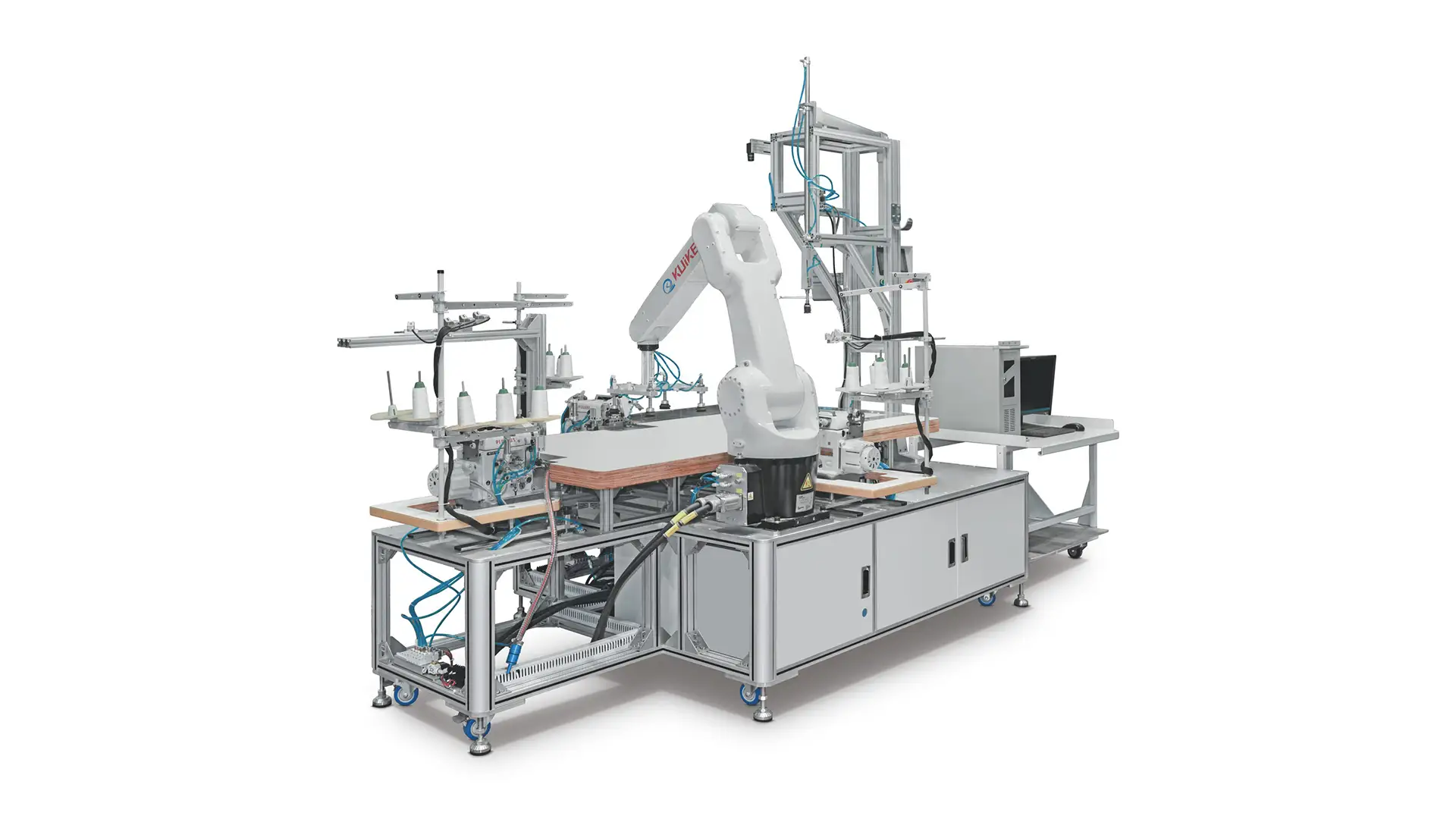 Automatic Double shoulder side seam hemmer  Model  QK-389 1