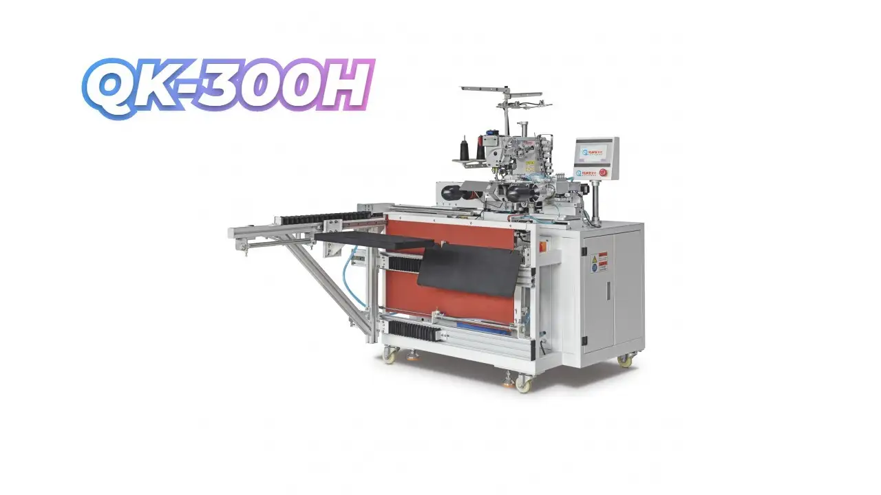 Ourleur inférieur à point de recouvrement automatique QK-300H 1