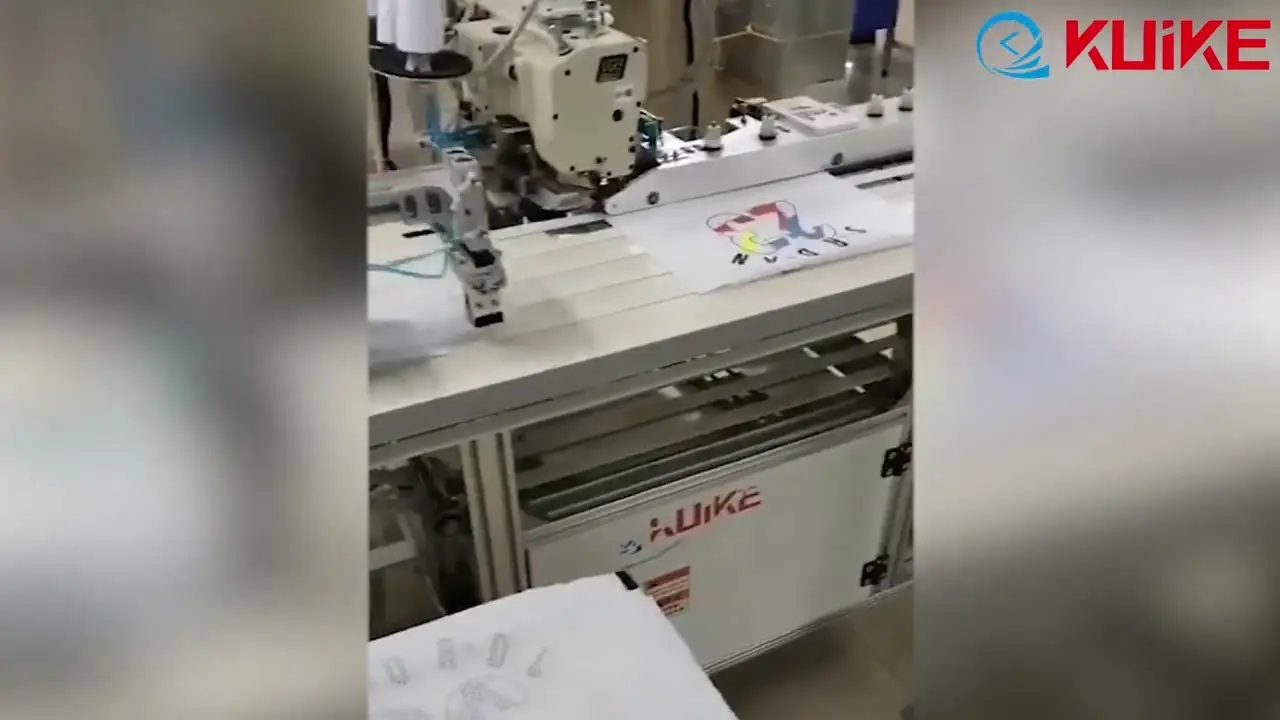 Automatic Two-Needle Hemmer,Sleeves and Bottoms QK-344 1