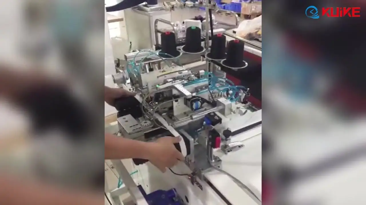 Automatic Rib Knit Band setting Model   QK-346 1