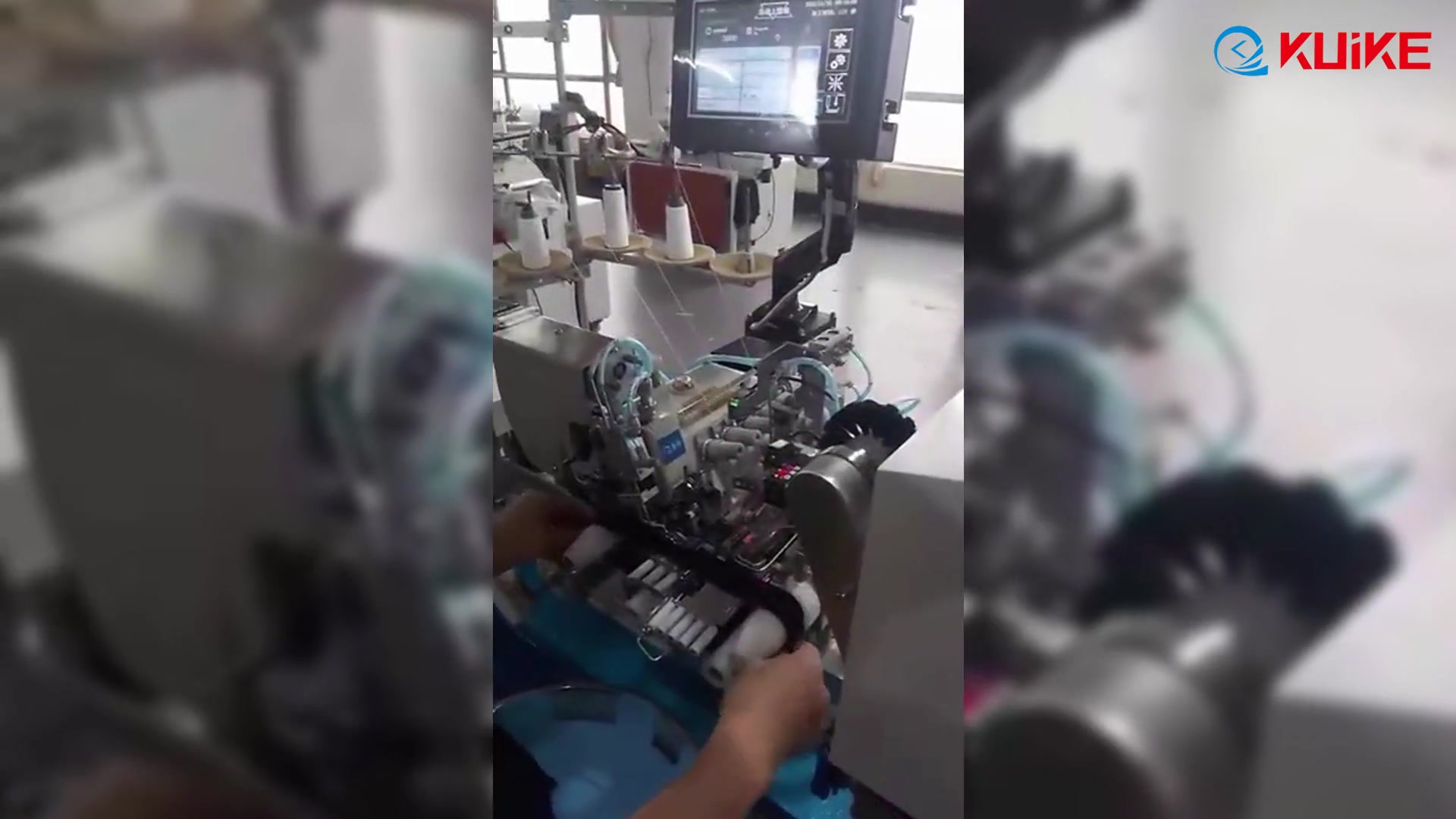 Automatic Rib Knit Band setting Model QK-343 Products | KUIKE