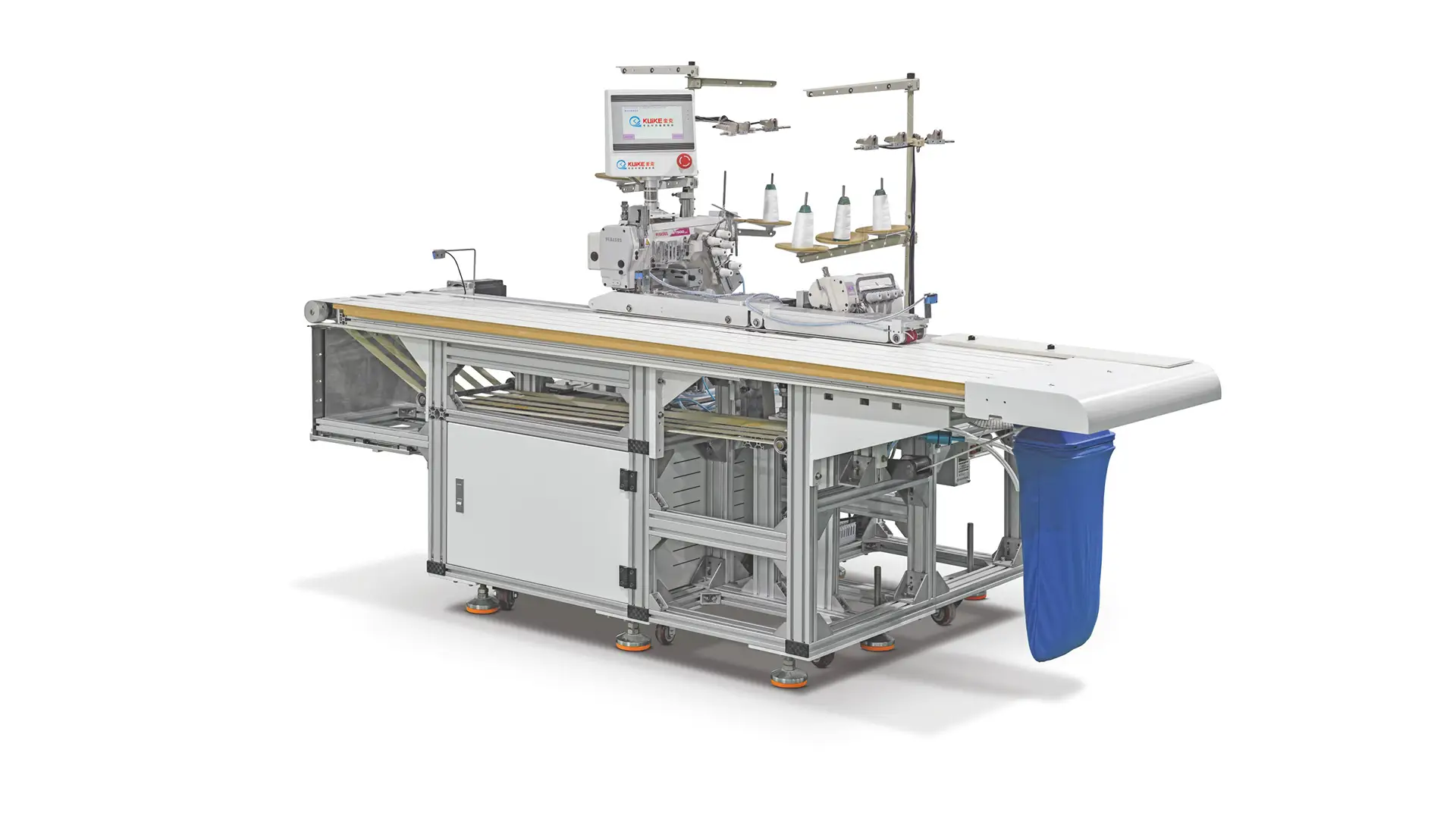 Automatic Overseam&amp; Coverstitch Machine Model QK-380 1