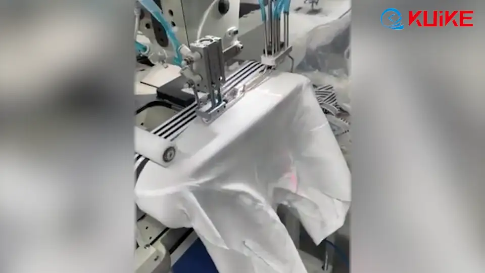 Машина для пришивания эластичного пояса к трусам Модель QK-377 1