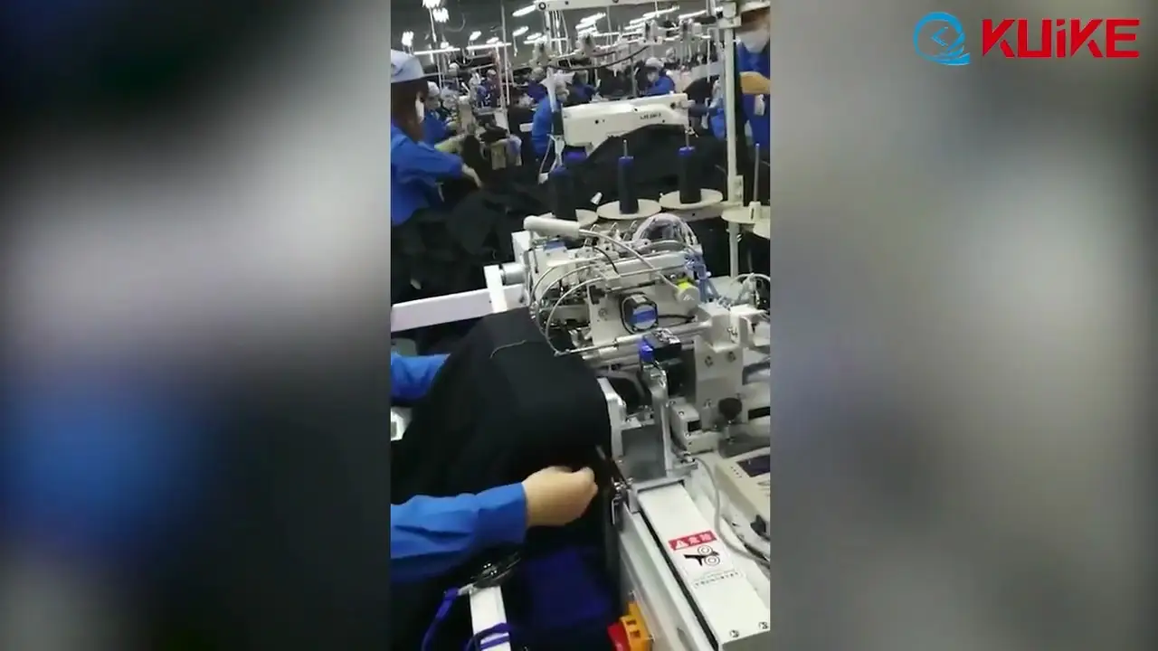 Réglage automatique de la bande de tricot côtelé Modèle QK-348 1