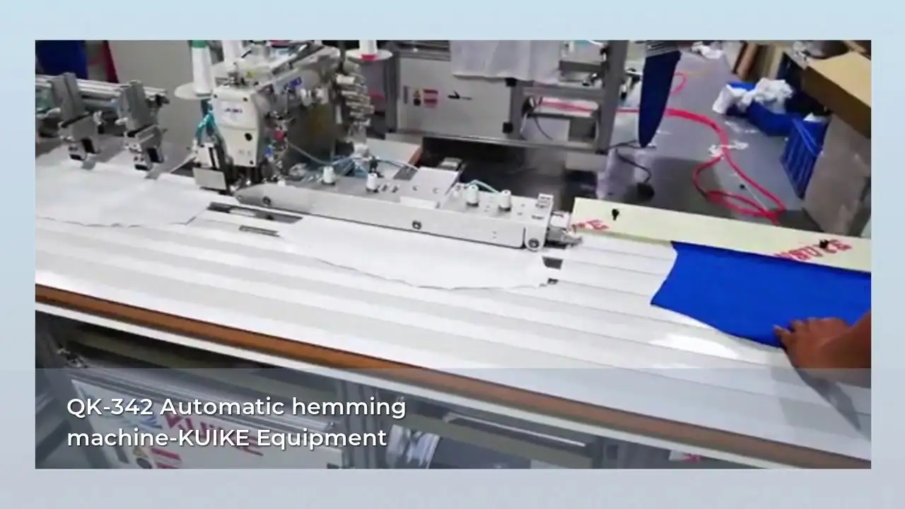 QK-342 Automatic Swing Bottom Hemming Machine 1