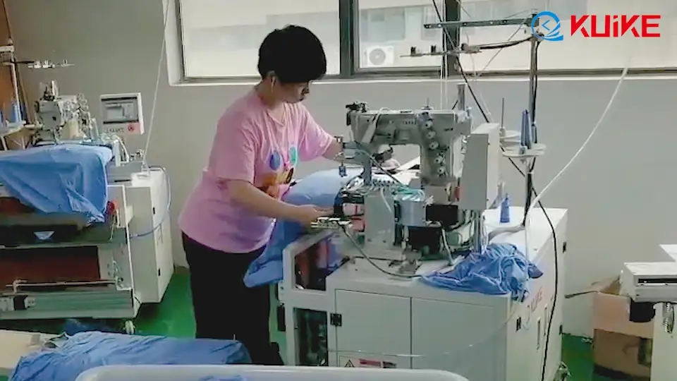 Автоматическая плоскошовная машина для нижнего подрубания, модель QK-305 1