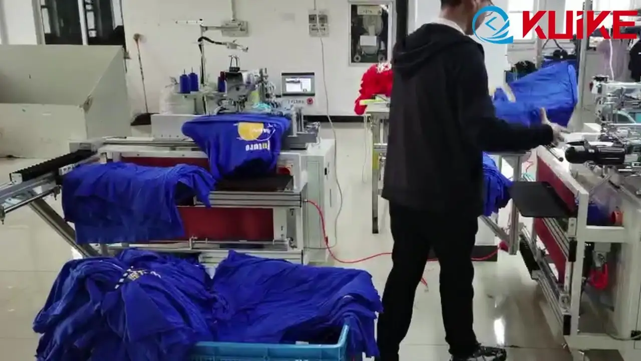 Эксплуатация автоматического плоскошовного нижнекромочного станка QK-300 1