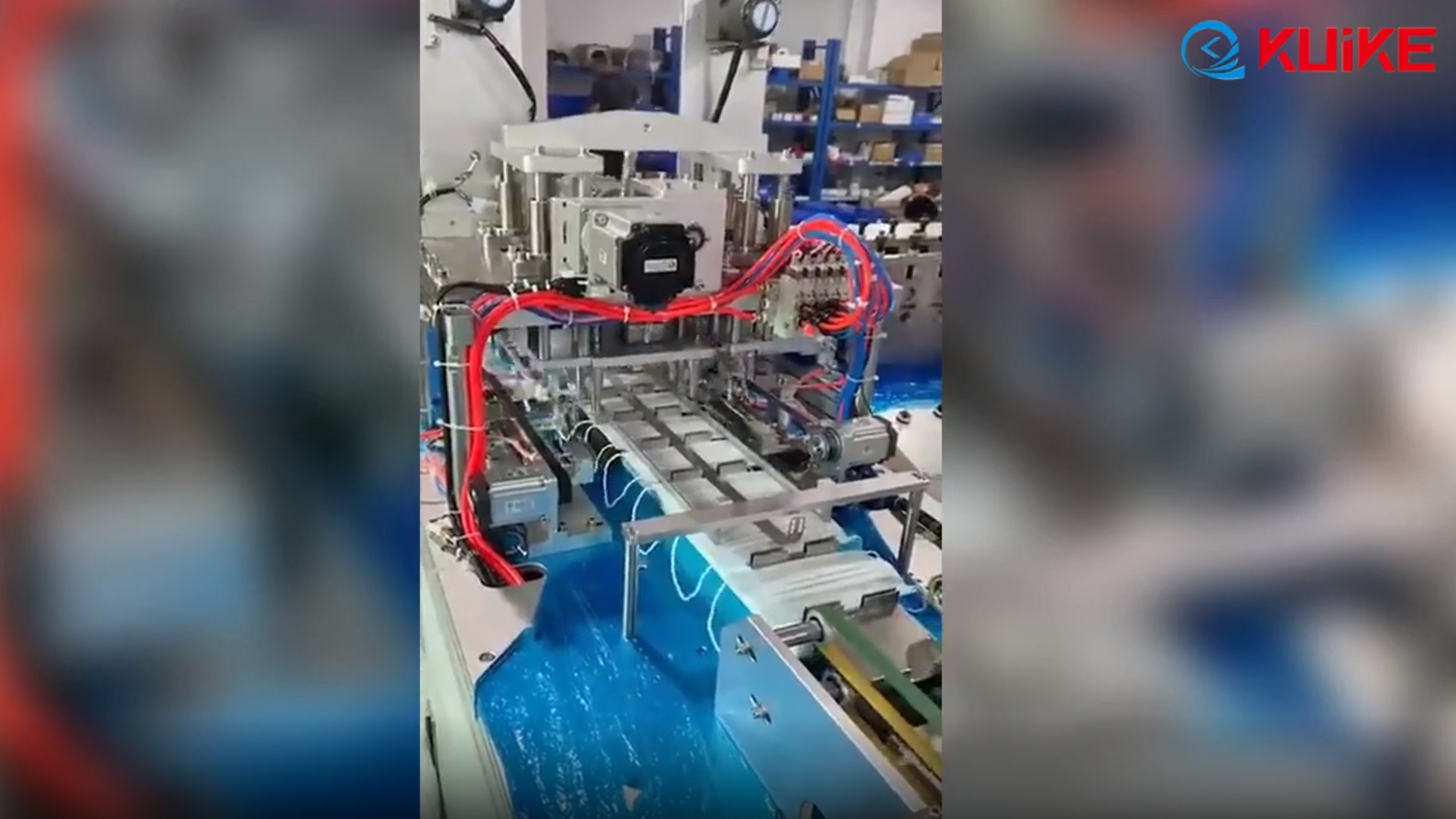 Full Servo Motor Outer Ear Loop Mask Machine QK-SF190 | Dongguan Miya