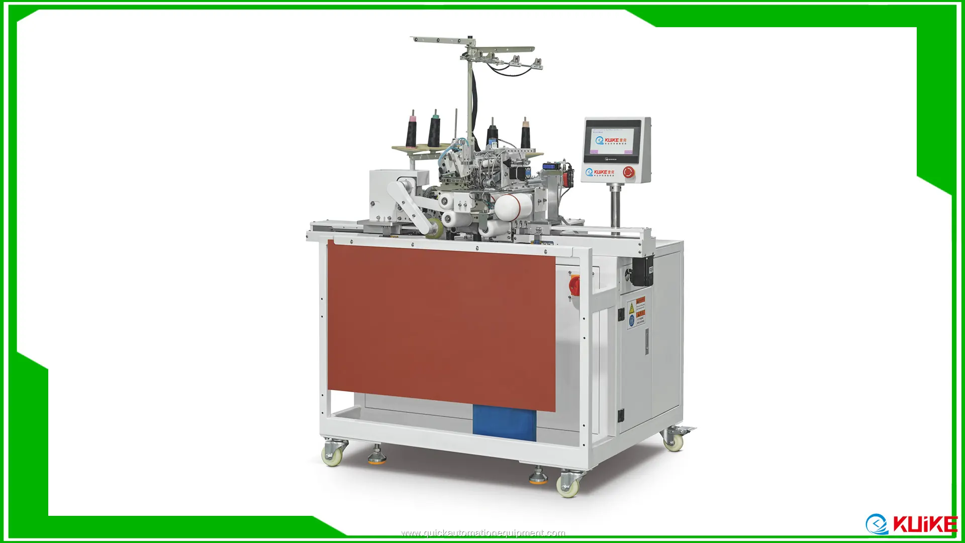 KUIKE | Fournisseur de machines de fixation de bandes de tricot côtelées de qualité 1