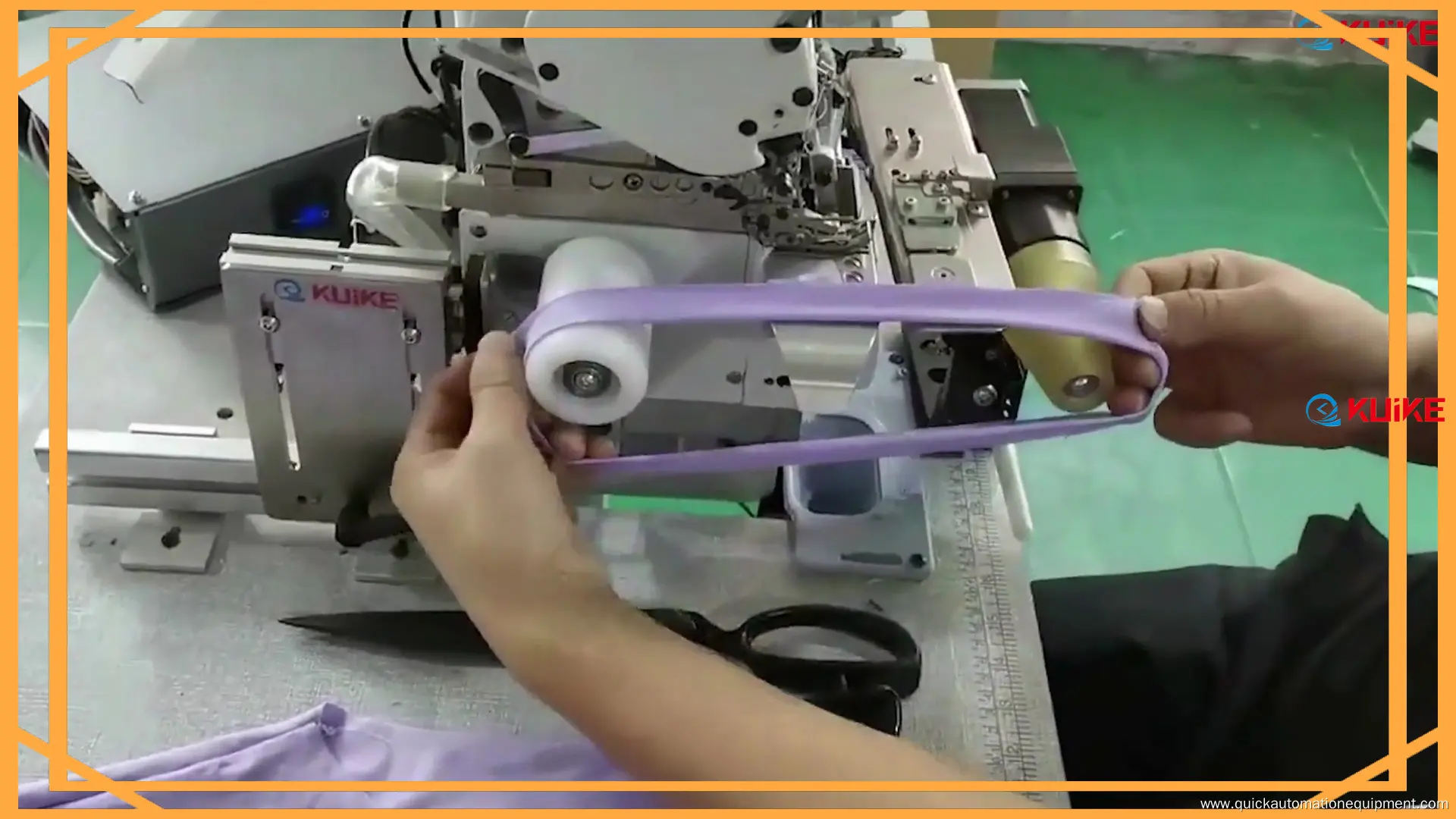 KUIKE | Machine automatique de pose de colliers ronds à vendre 1