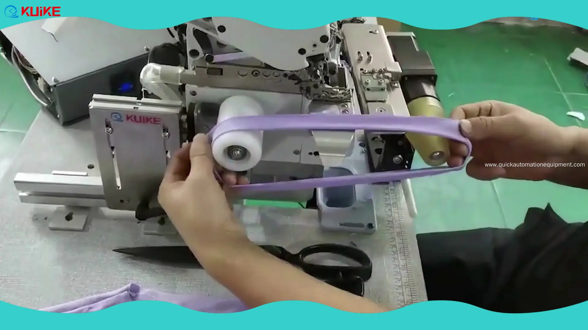 Machine automatique de fixation de colliers ronds en vrac | KUIKE 1