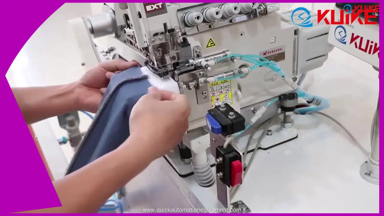 Machine de fabrication de cols de t-shirts à prix de gros | KUIKE 1