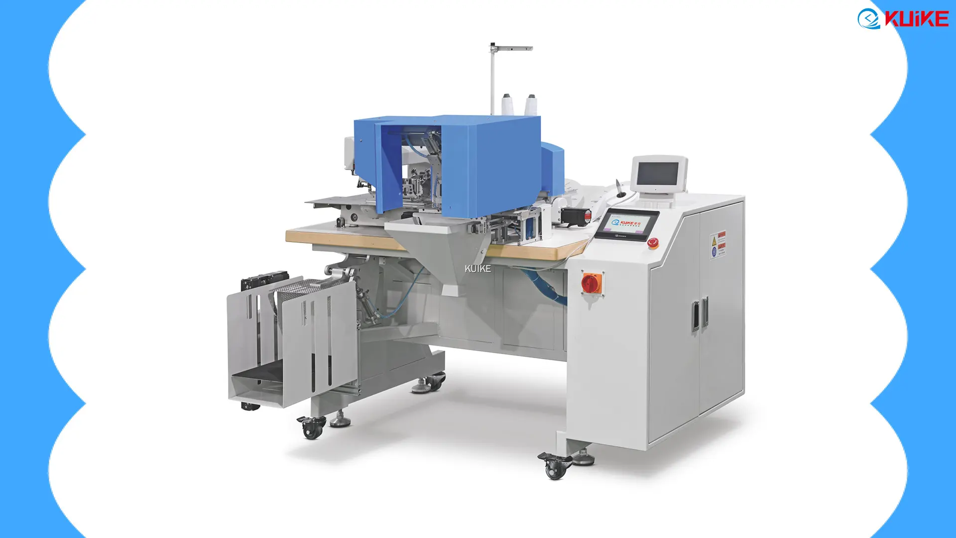 KUIKE | Machine automatique de fabrication de cols et de manchettes en vrac à vendre 1