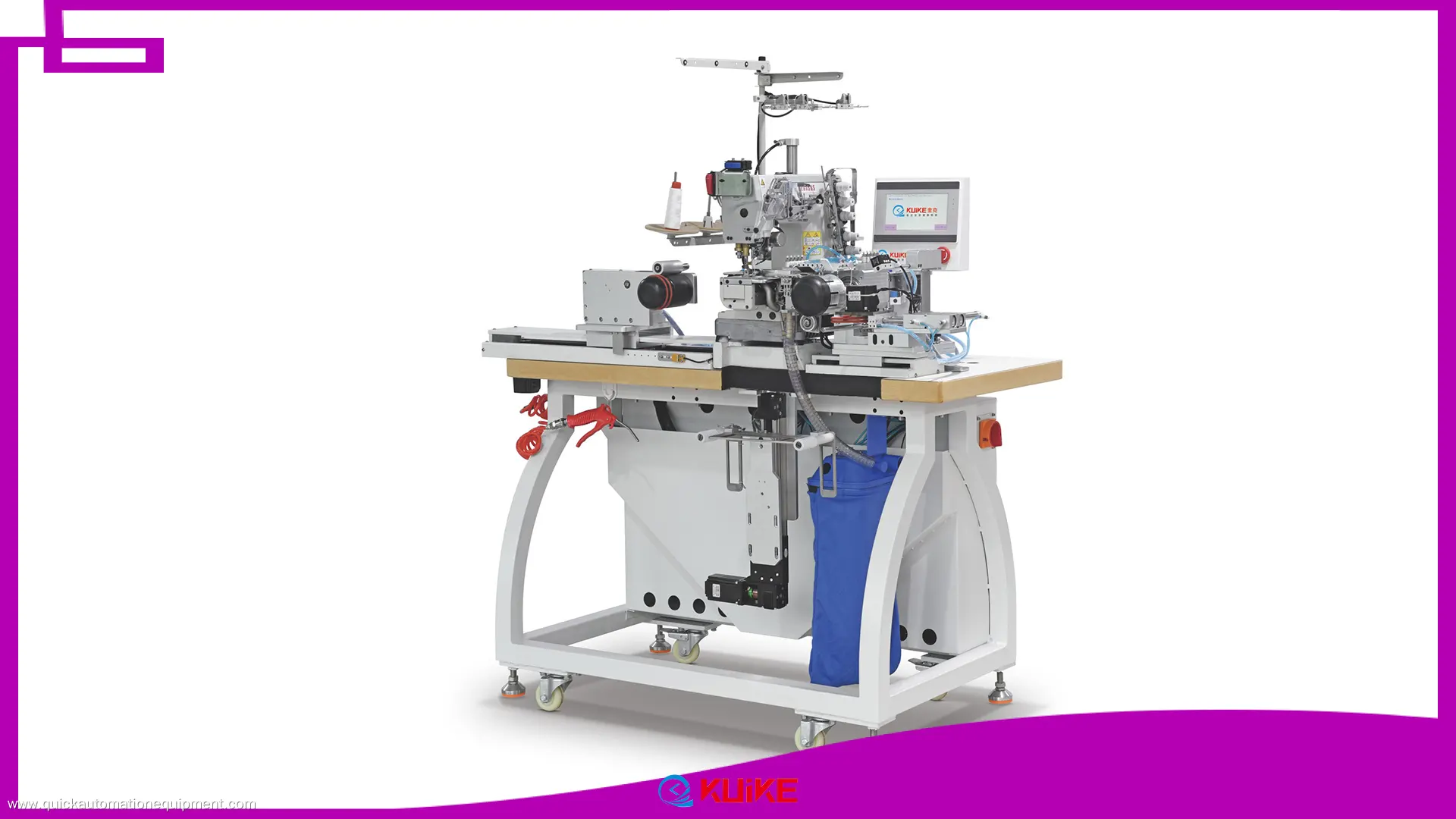 Machine à coudre automatique sur mesure pour fabricants de vêtements Fabricant | KUIKE 1