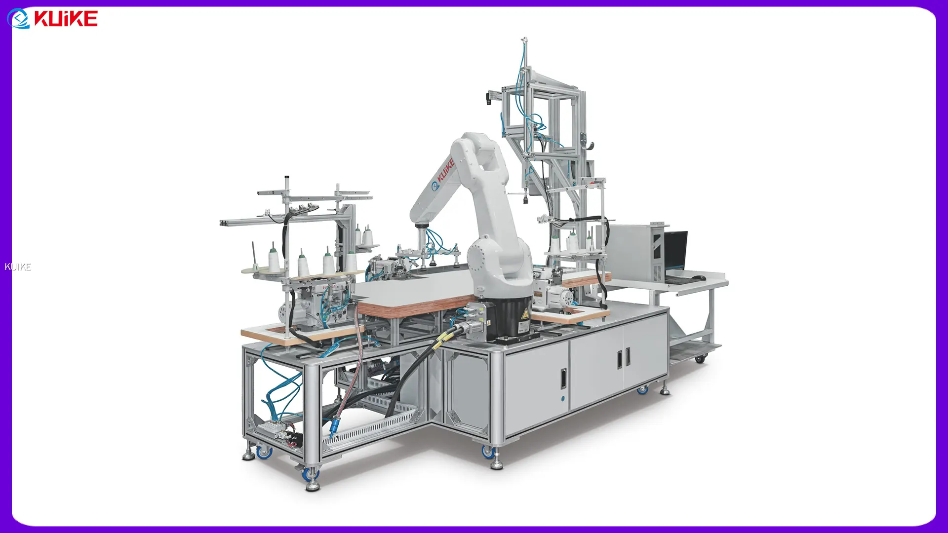 KUIKE | Ourleur automatique double pour coutures latérales de qualité 1