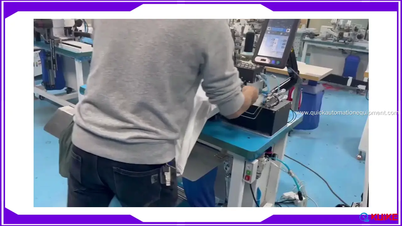 Machine à ourler le bas automatique sur mesure | KUIKE 1