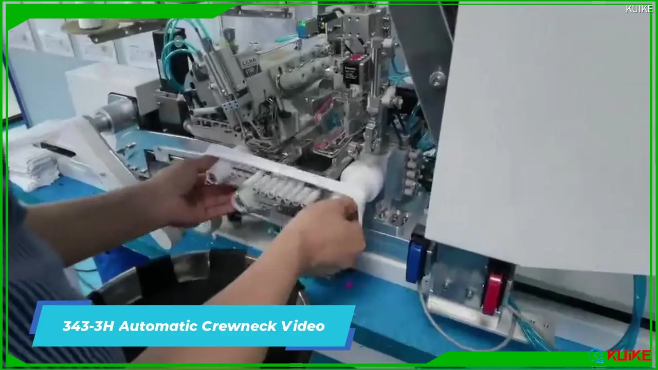 KUIKE | Latest Automatic round collar attaching machine factory 1