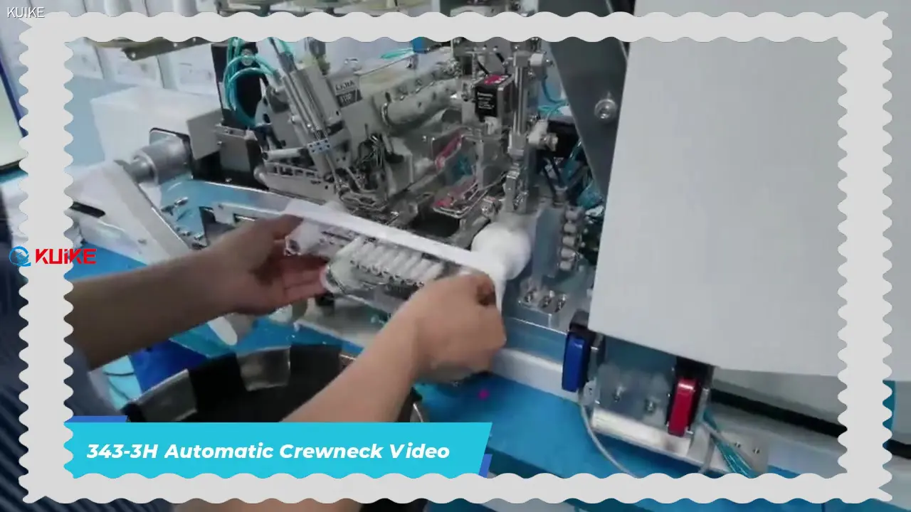 KUIKE | Fournisseurs de machines de pose de cols ronds automatiques sur mesure 1