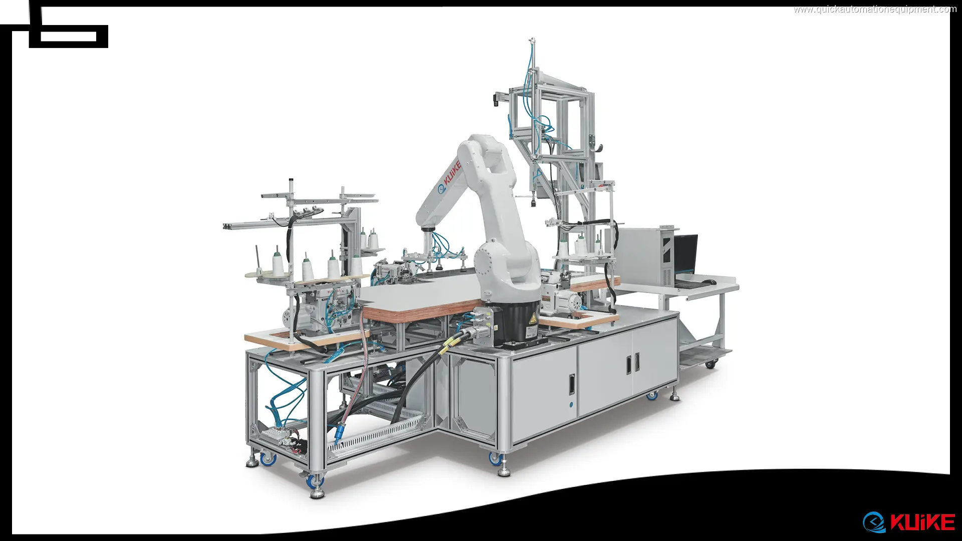 KUIKE | Nouvelle machine à ourler les coutures latérales automatiques à double épaulement 1