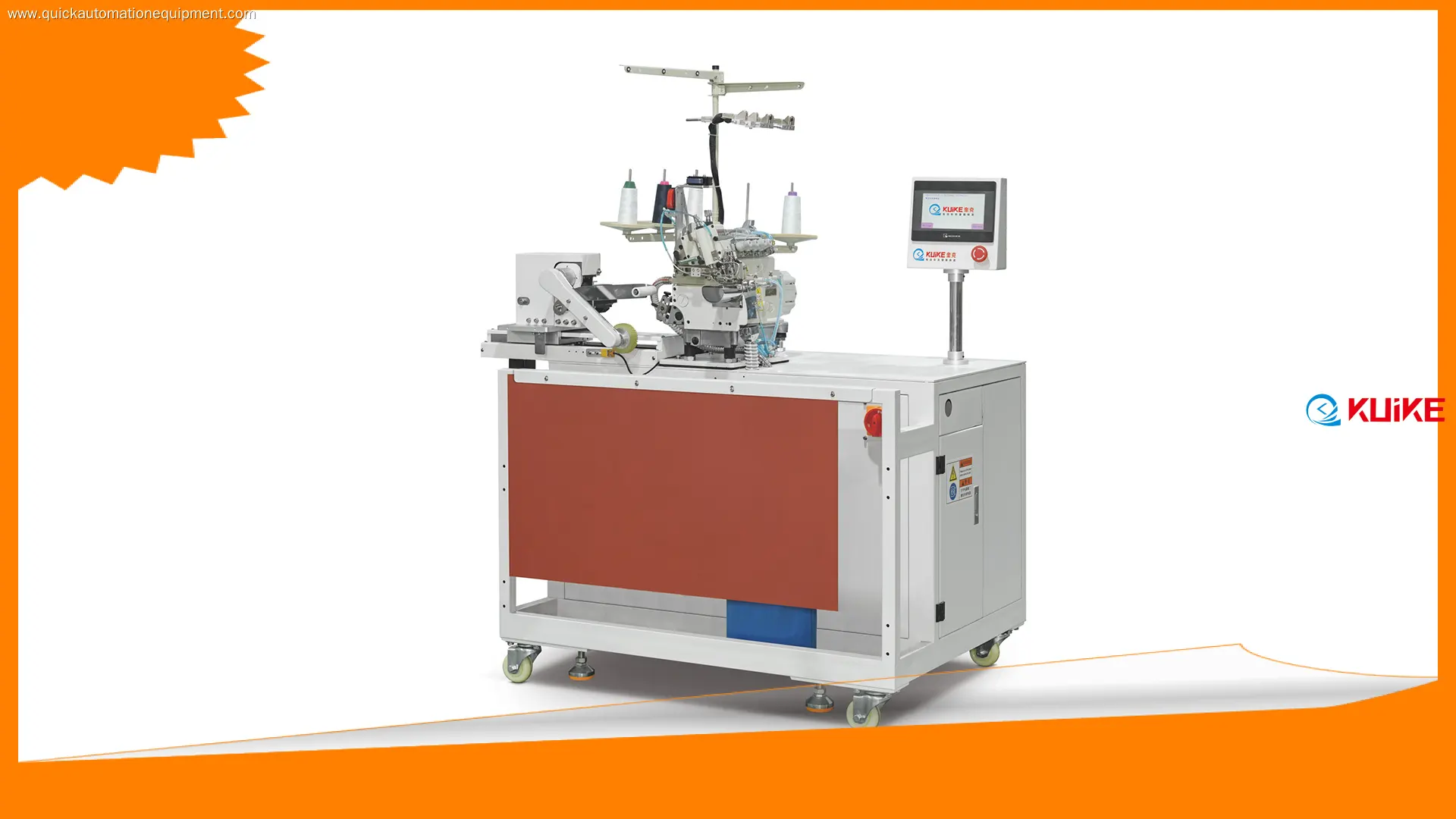 Machine professionnelle de fabrication de cols de t-shirts, vente en gros | KUIKE 1