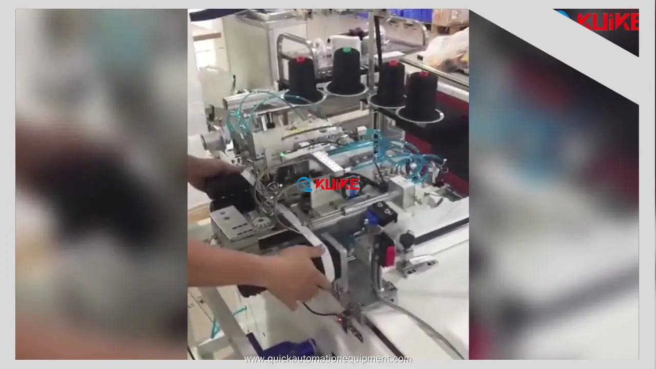 Machine de fixation de bandes de tricot côtelées personnalisées, fabricant en gros | KUIKE 1