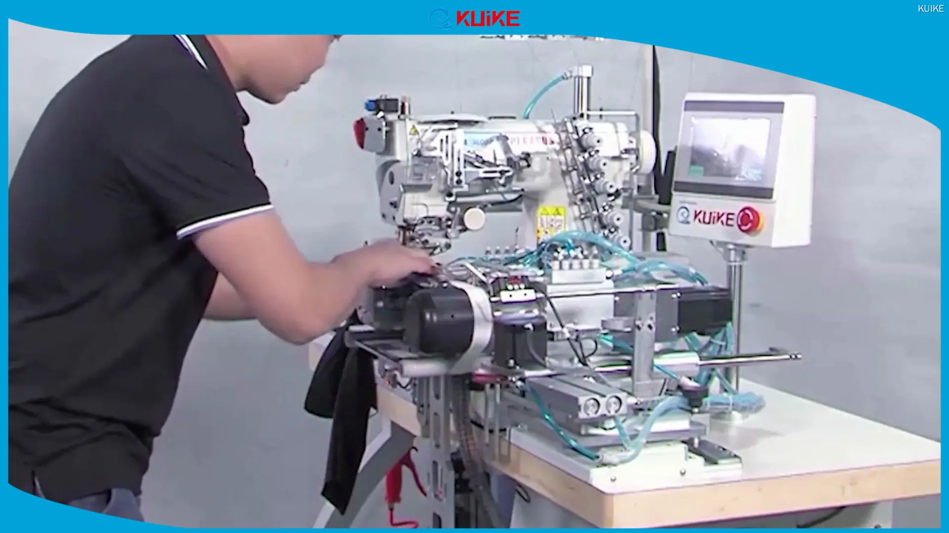 KUIKE | Machine à coudre élastique industrielle sur mesure, prix d&#39;usine 1