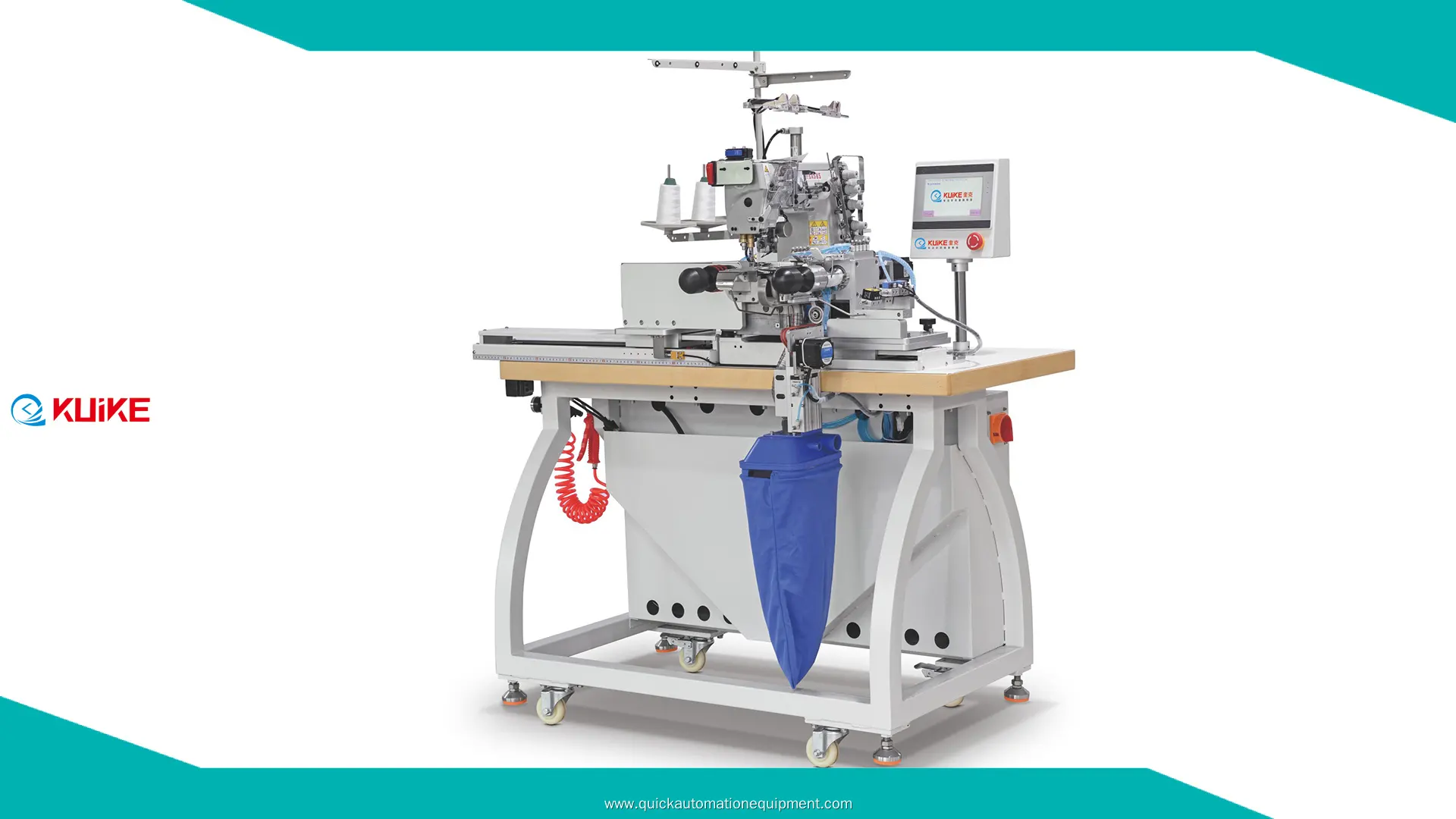 KUIKE | Meilleur ourleur automatique à point de recouvrement, prix d&#39;usine 1