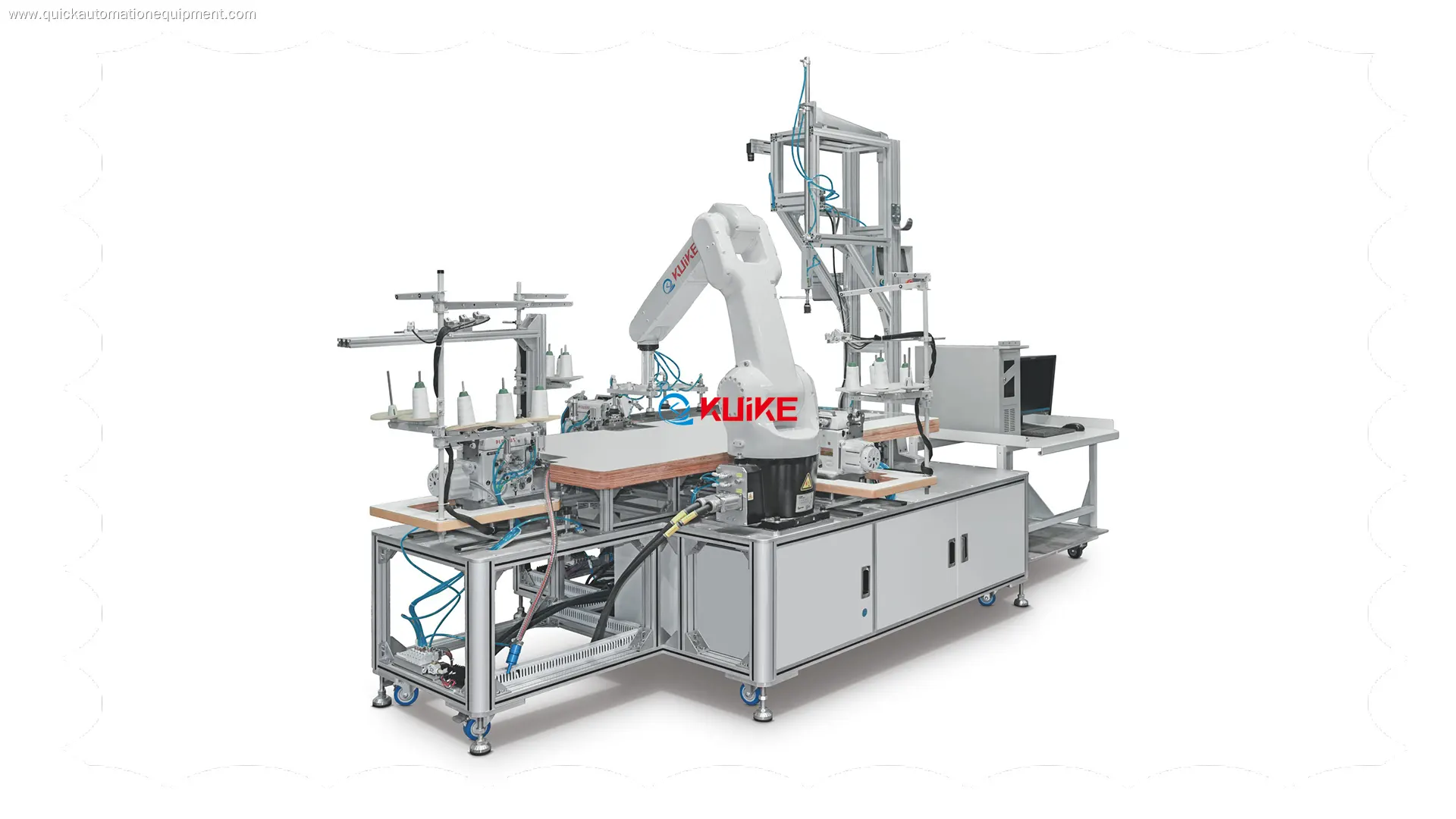 Machine à ourler les coutures latérales automatique à double épaulement | KUIKE 1