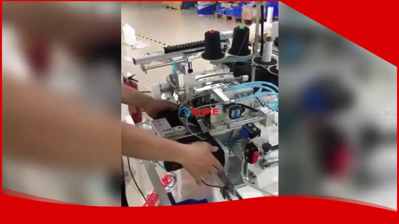 Achetez une machine à attacher des bandes de tricot côtelées en gros | KUIKE 1