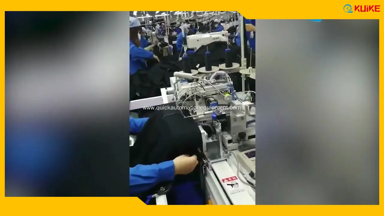 Machine de fixation de bandes de tricot côtelé à prix de gros | KUIKE1 1