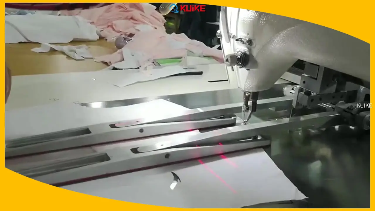 KUIKE | Machine à coudre automatique professionnelle pour patte de boutonnage, prix d&#39;usine 1