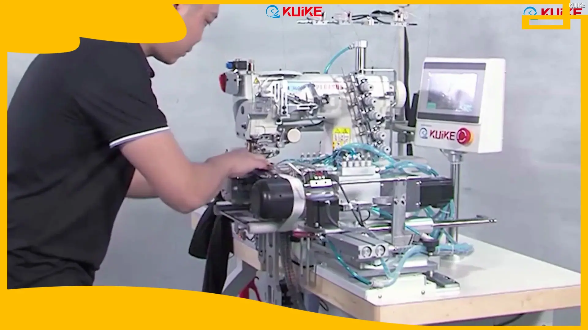 Machine à coudre pour bandes élastiques de qualité supérieure, vente en gros | KUIKE 1