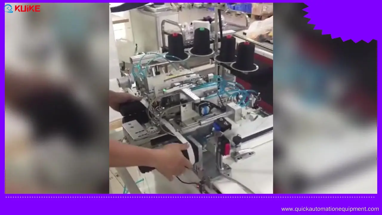 Custom Rib Knit Band attachment machine suppliers | KUIKE 1