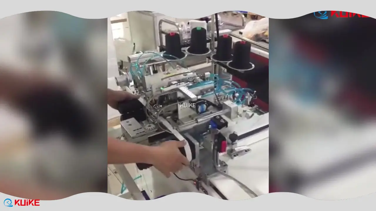 KUIKE | Meilleurs fabricants de machines de fixation de bandes de tricot côtelé 1