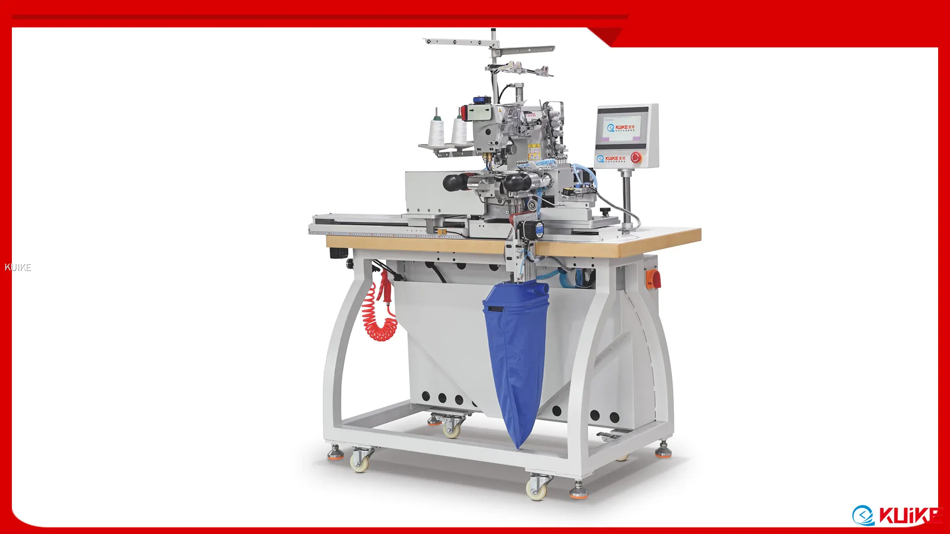 Machine à ourler les fonds plats automatique professionnelle | KUIKE 1