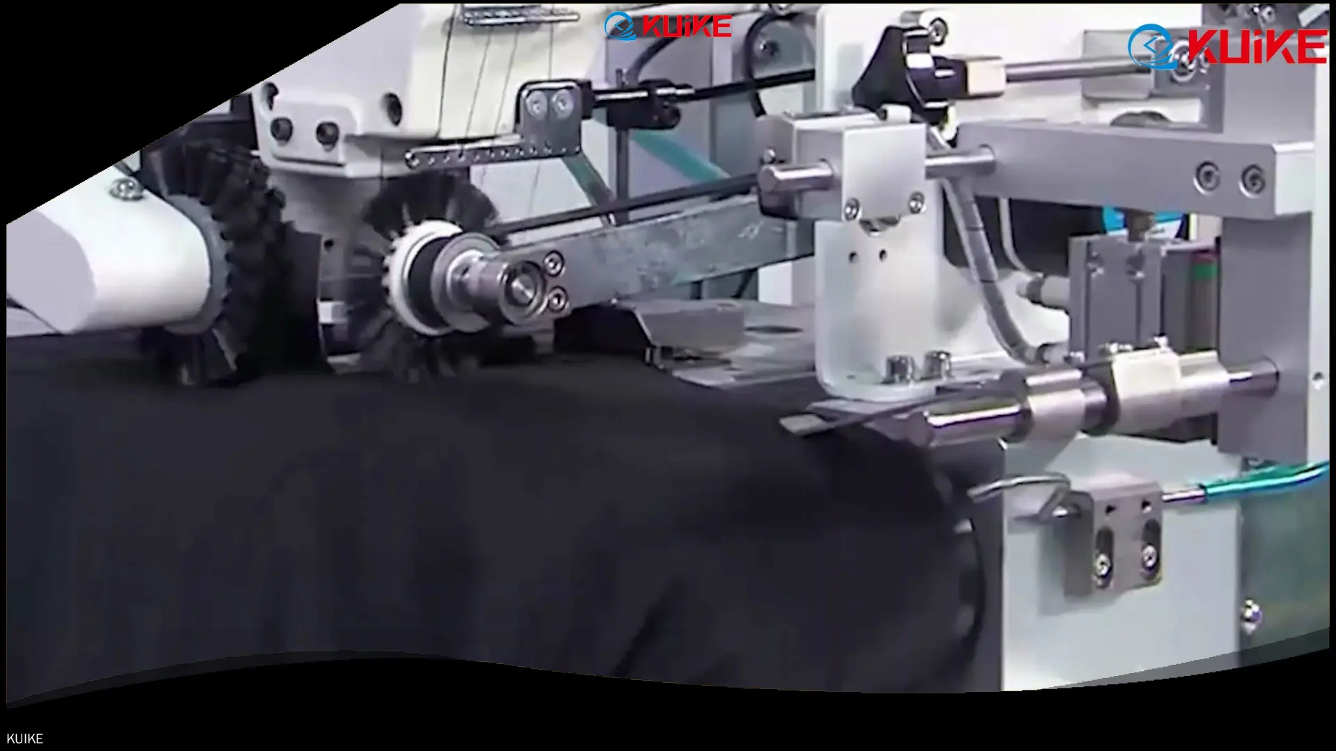 Machine à coudre surjeteuse avec fixation élastique personnalisée, prix fabricant | KUIKE 1