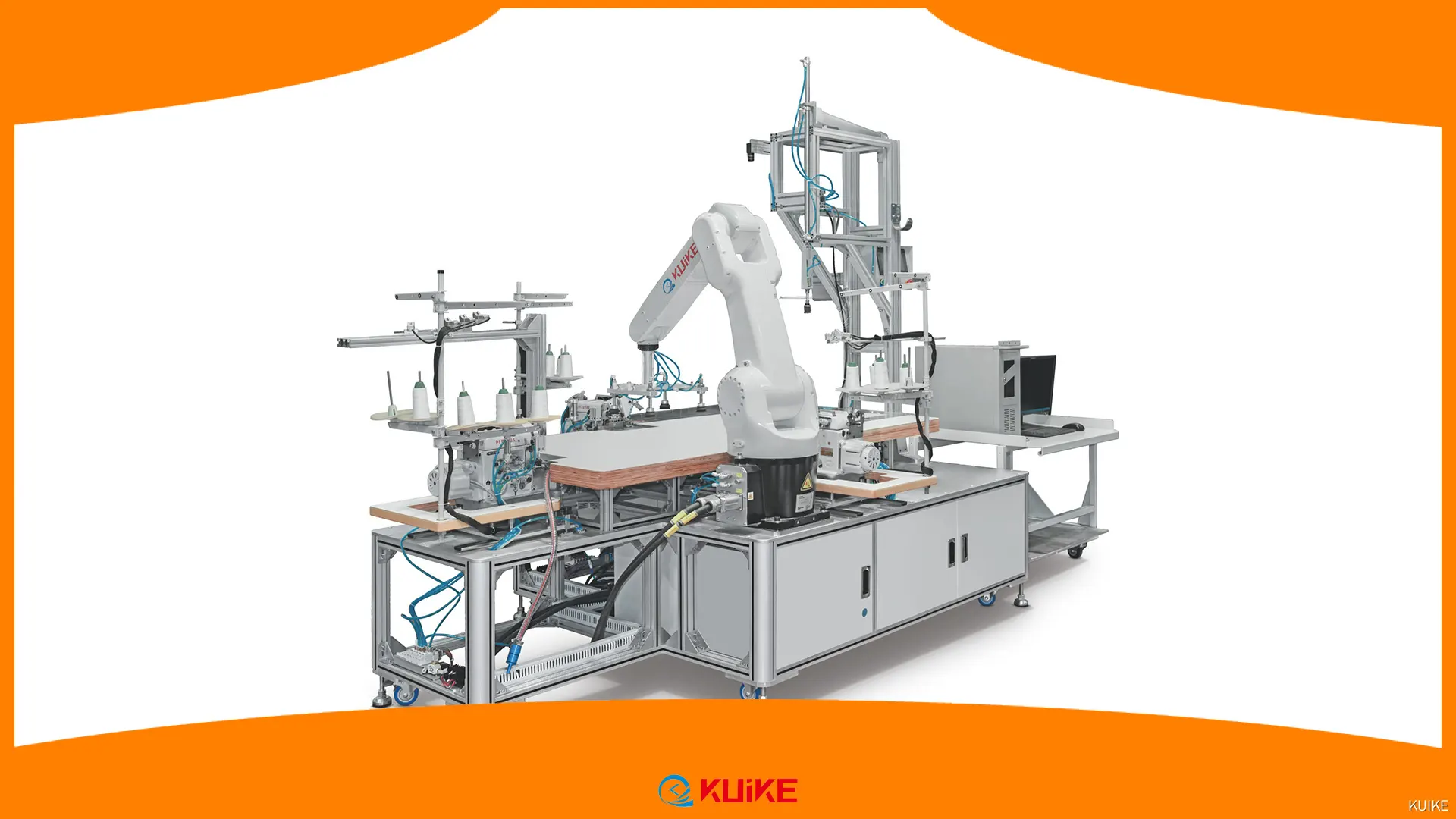 Ourleur automatique professionnel à double couture latérale | KUIKE 1