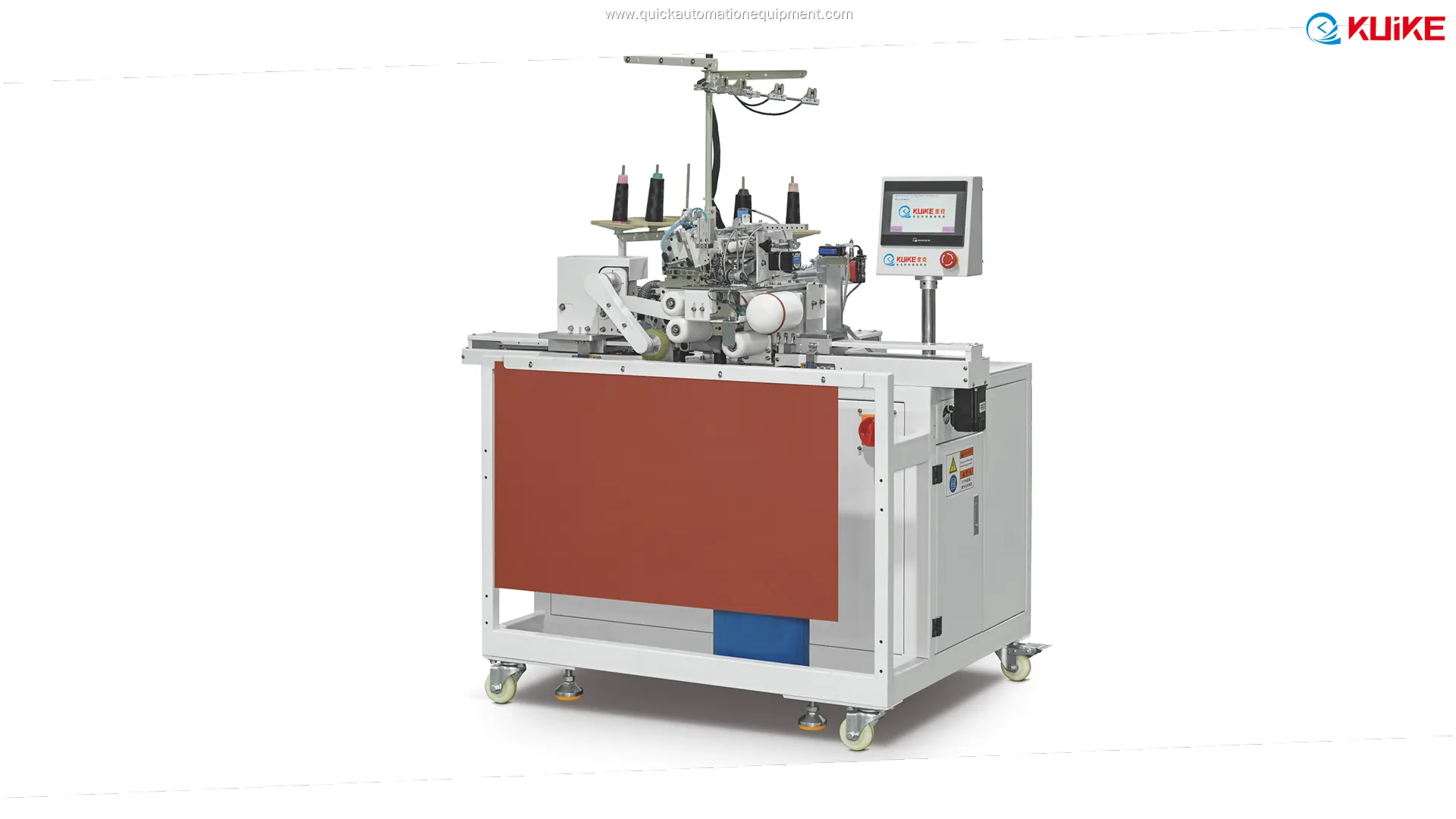 Machine de fixation de bandes de tricot côtelées personnalisées en gros | KUIKE 1