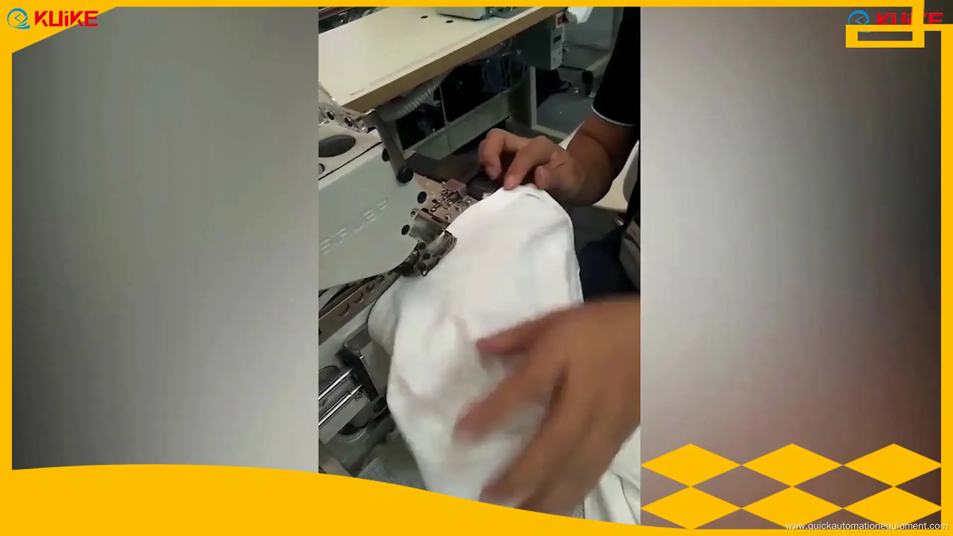 Machine automatique de pose de cols ronds sur mesure à vendre | Fabricant | KUIKE1 1