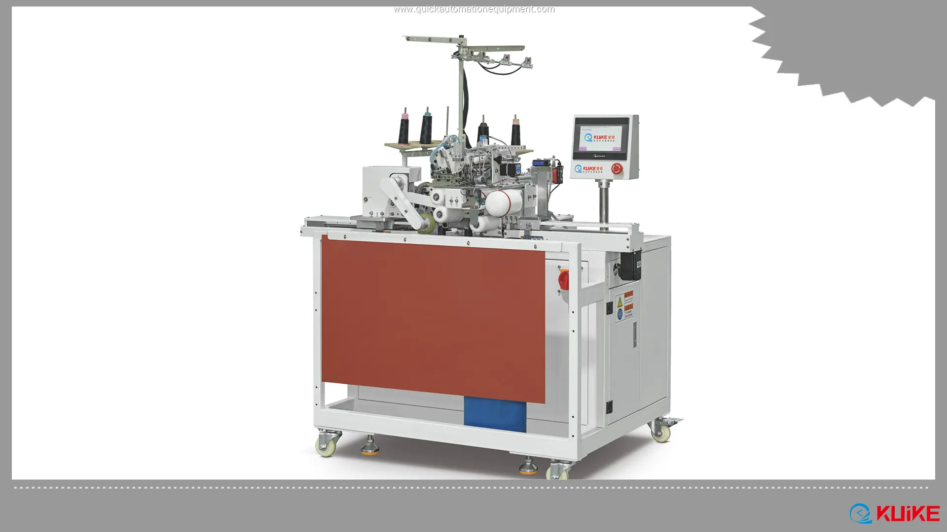 Machine de fixation de bandes de tricot côtelées personnalisées, fabricant en gros | KUIKE1 1