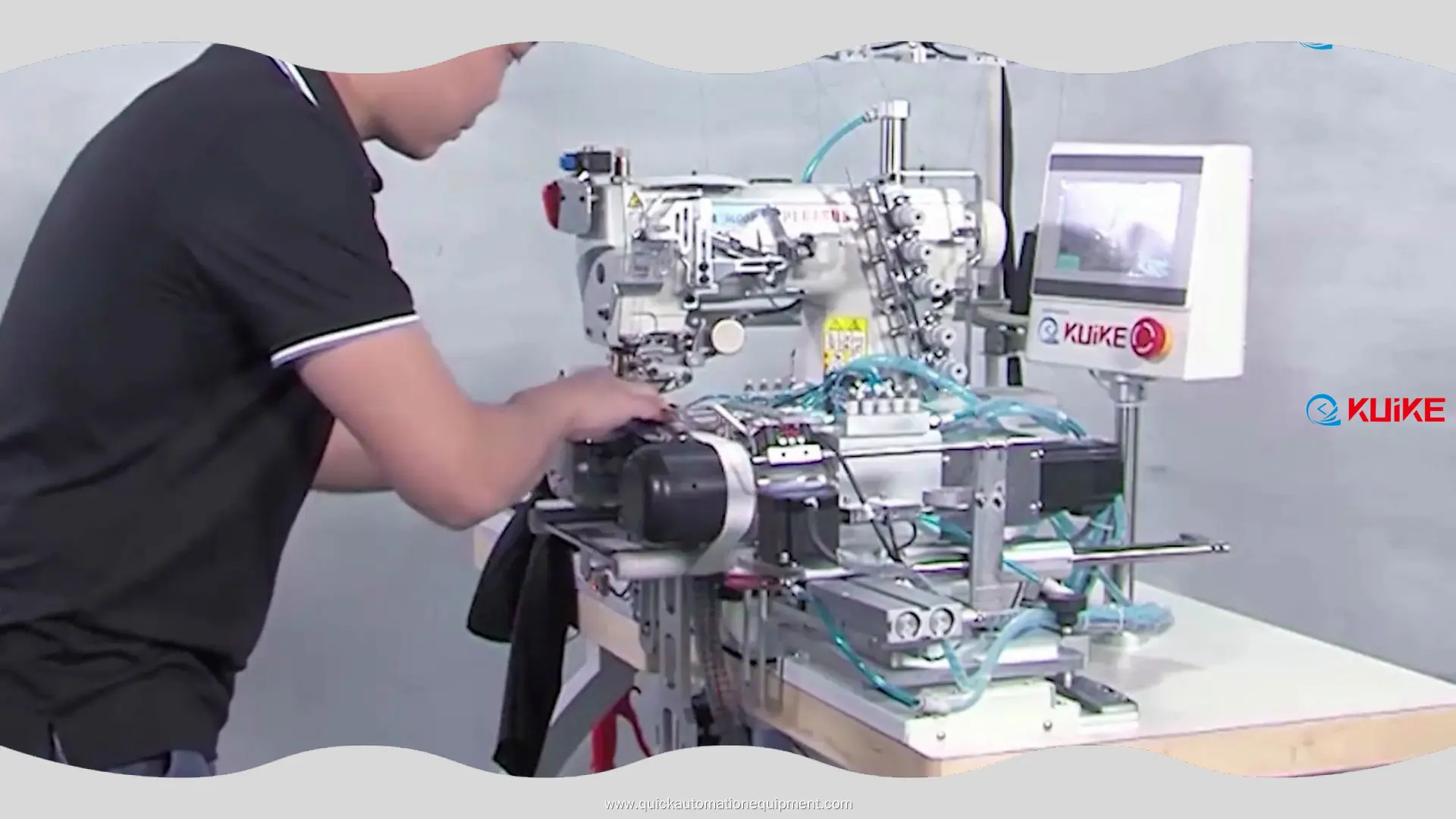 KUIKE | Meilleure machine à coudre élastique industrielle à prix d&#39;usine 1