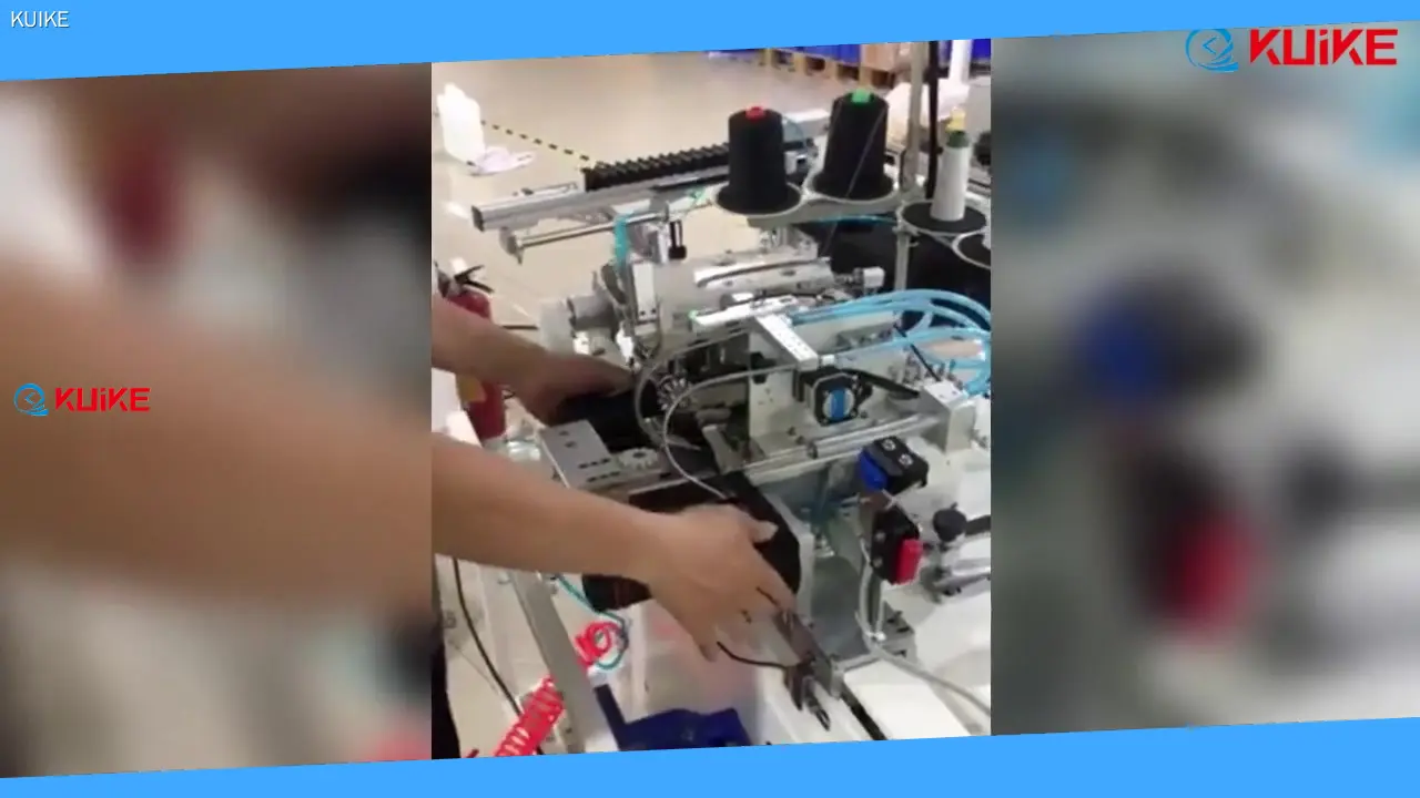 Fábrica de máquinas para unir bandas de punto acanalado de alta calidad | KUIKE 1