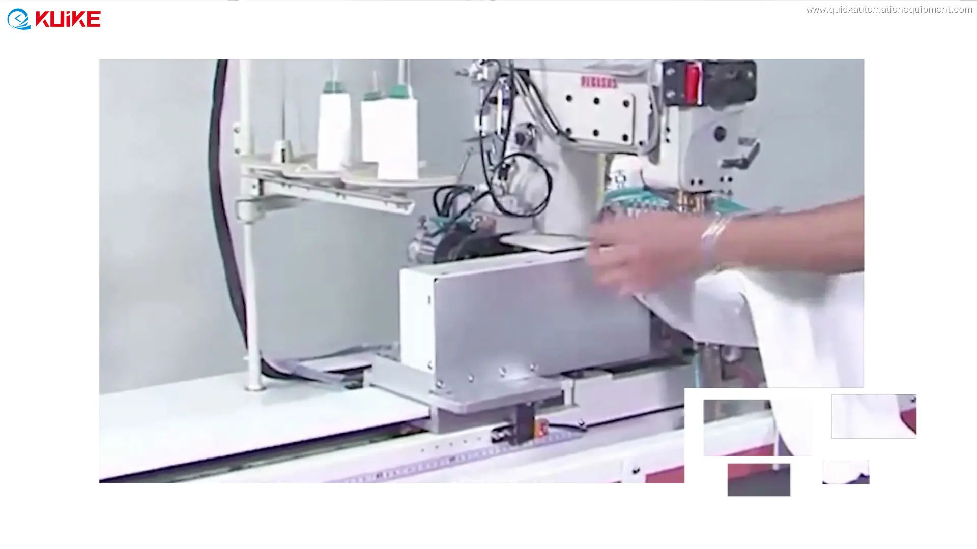 Máquina dobladilladora automática de fondo plano a precios de mayorista | KUIKE 1