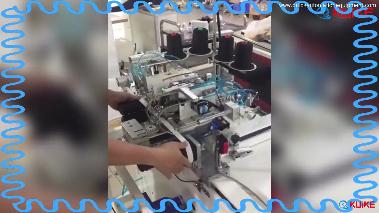 Оптовая закупка оборудования для пришивания резинок | KUIKE 1