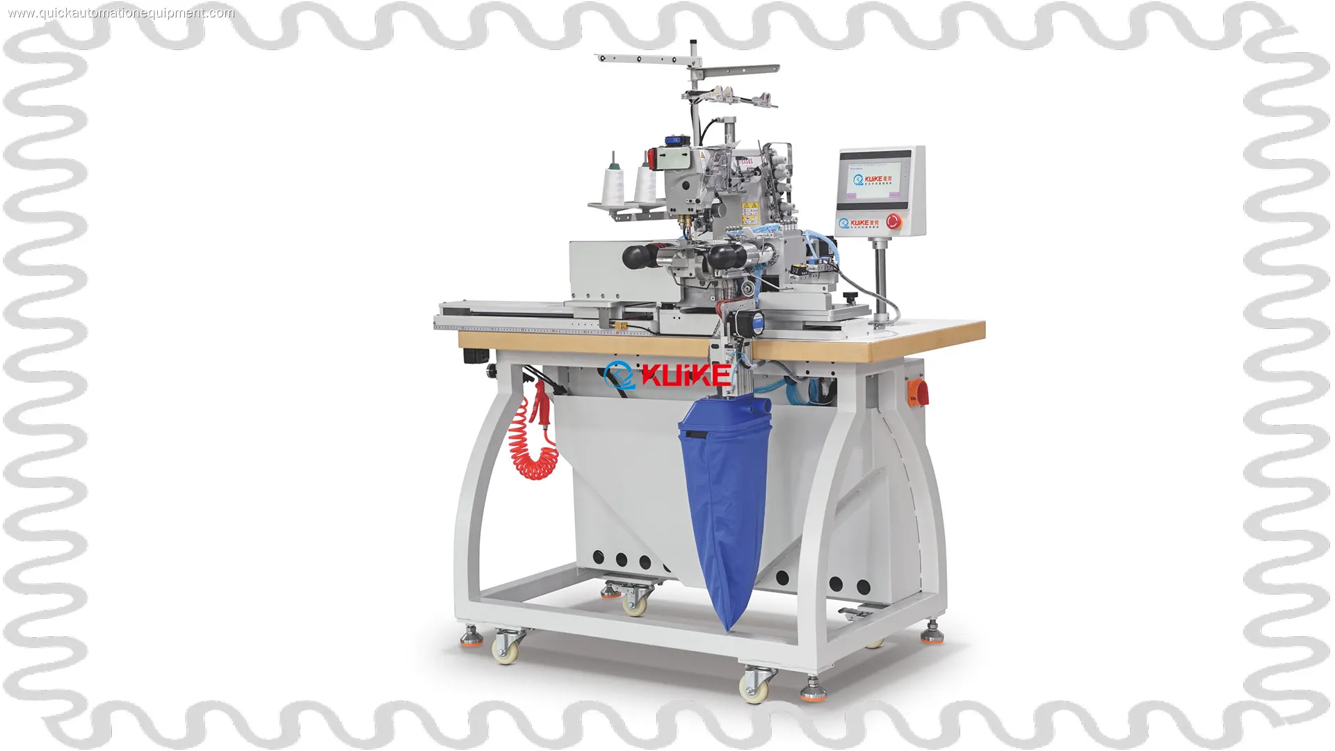 KUIKE | Comprar fabricantes de máquinas para dobladillos de pantalones 1